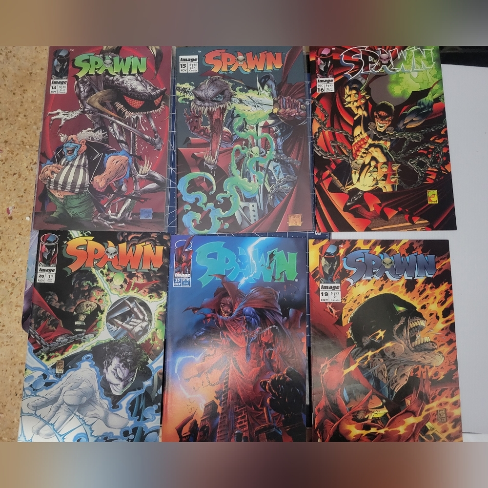comics dc spawn lot 6